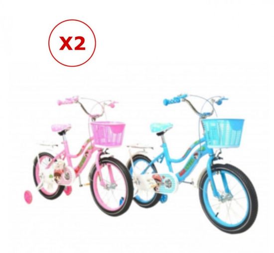 صورة دراجتين مقاس 16 و 14 و 12